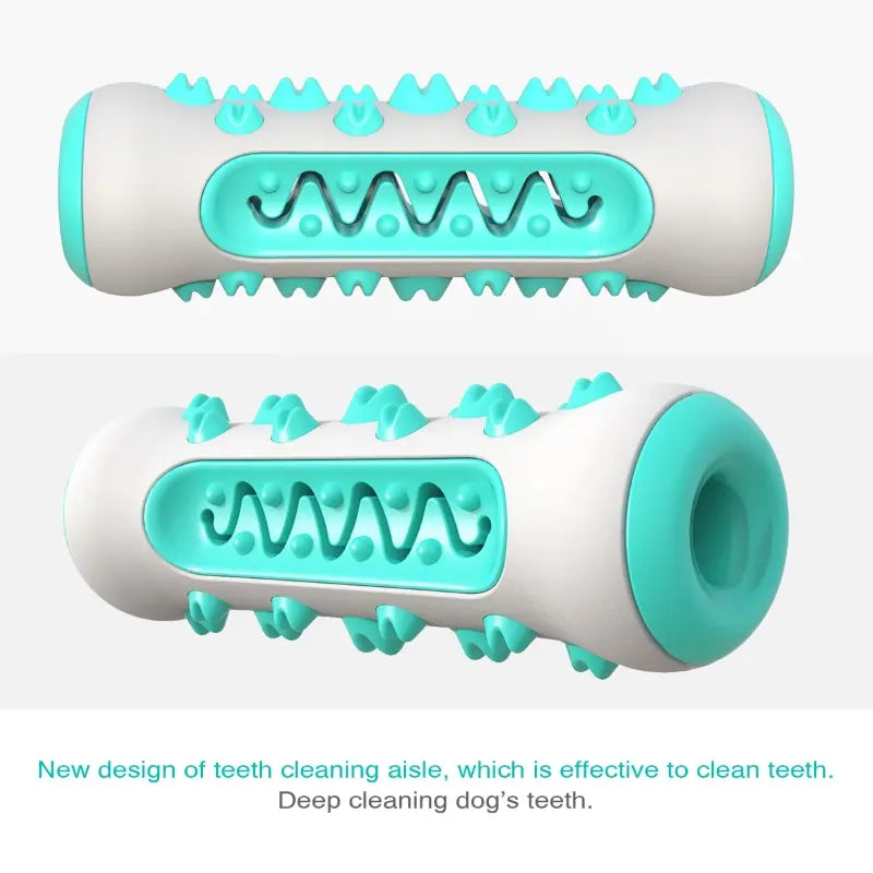Dog Teething Toy – Chewable TPR Toothbrush Stick for Dental Cleaning